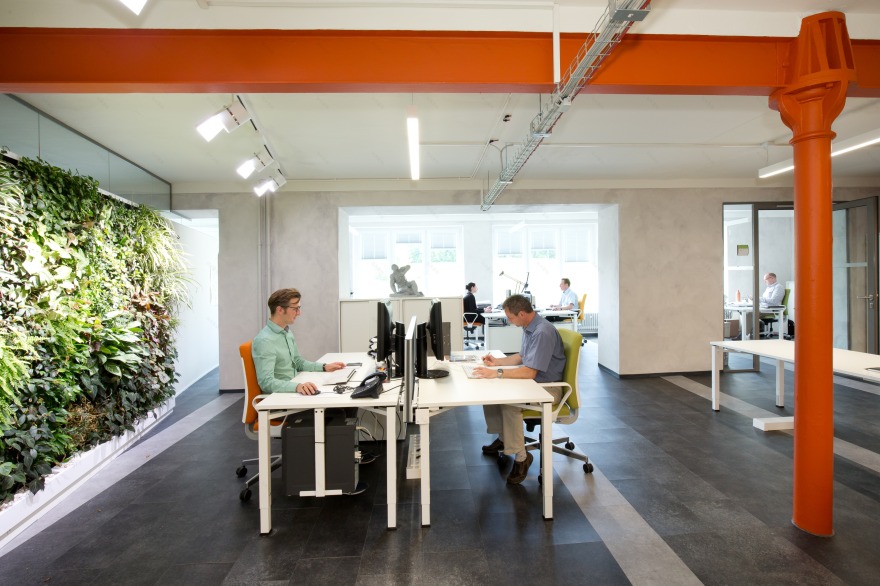 历史与现代交融的办公空间-3