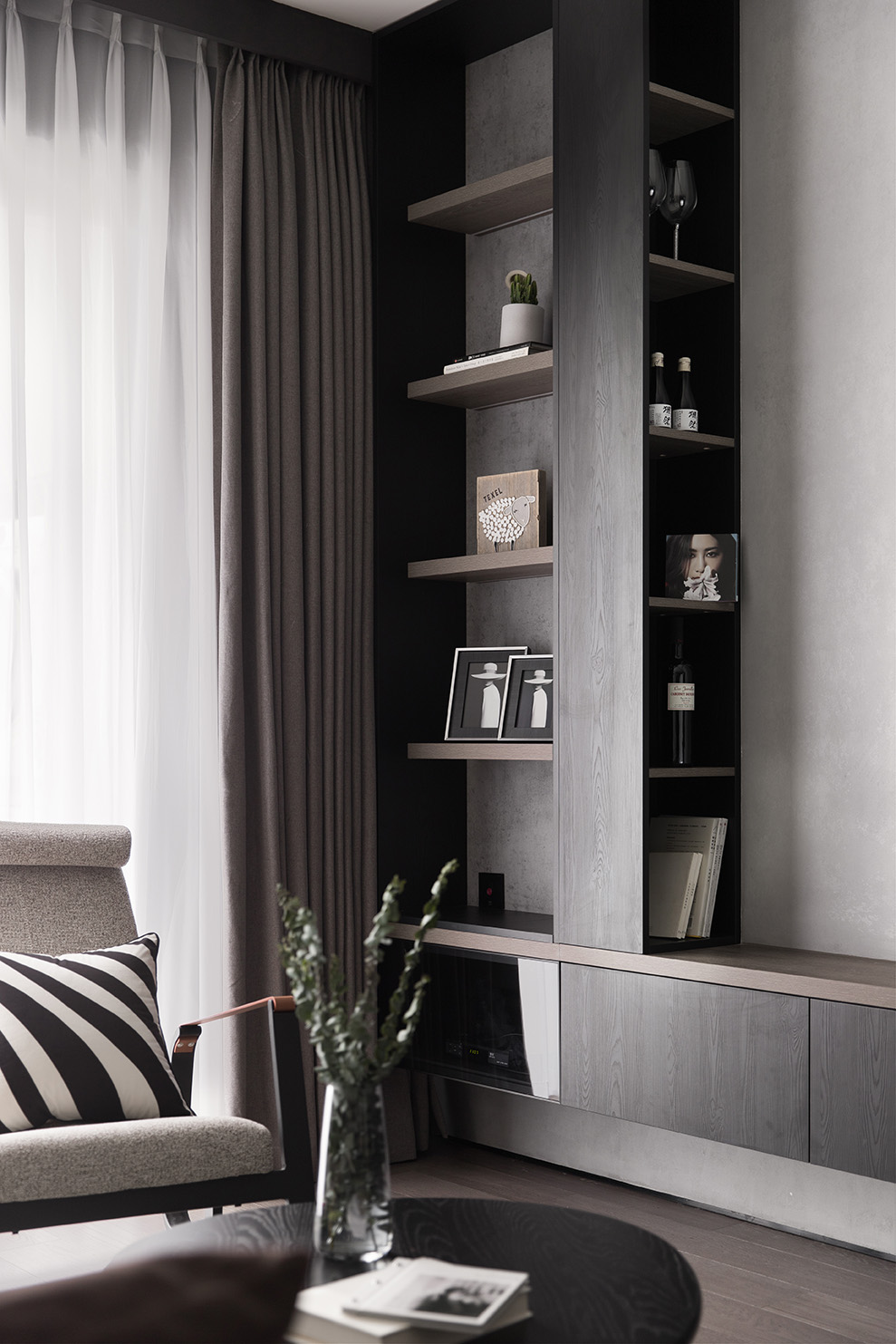 止间 | 重塑空间关系和动线，为90后建筑师小夫妻打造品质婚房-21