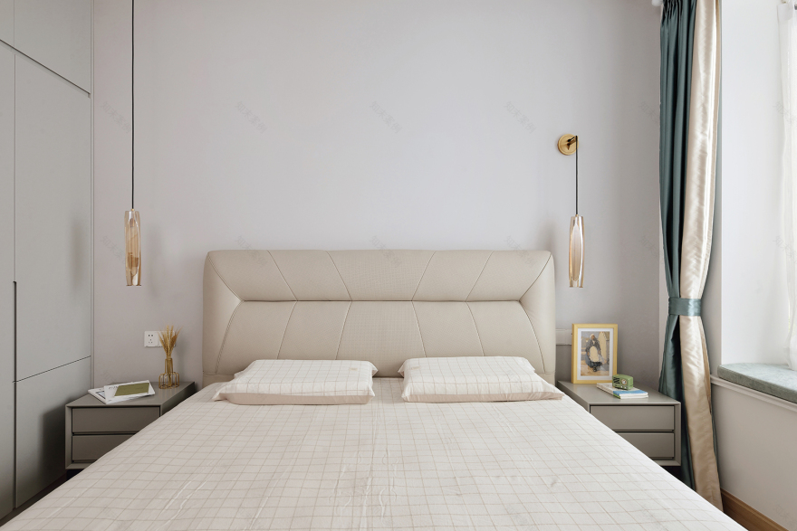 温馨家居设计 | 餐厅木饰面上墙,卫生间收纳优化-37