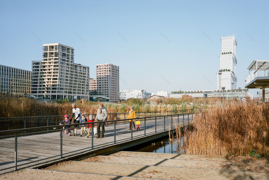 巴黎 Clichy-Batignolles 社区文化中心-12