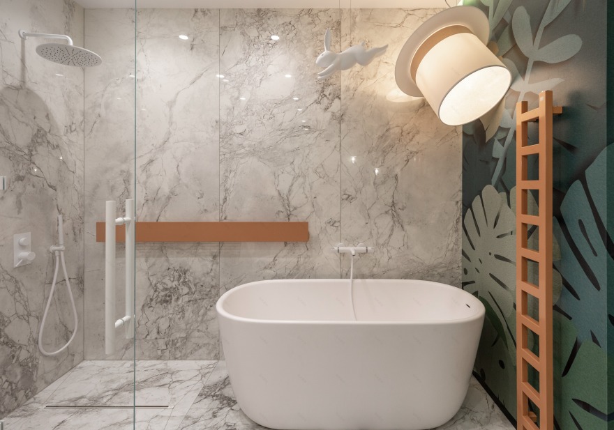 西班牙风情平层公寓丨乌克兰丨SVOYA Studio-25