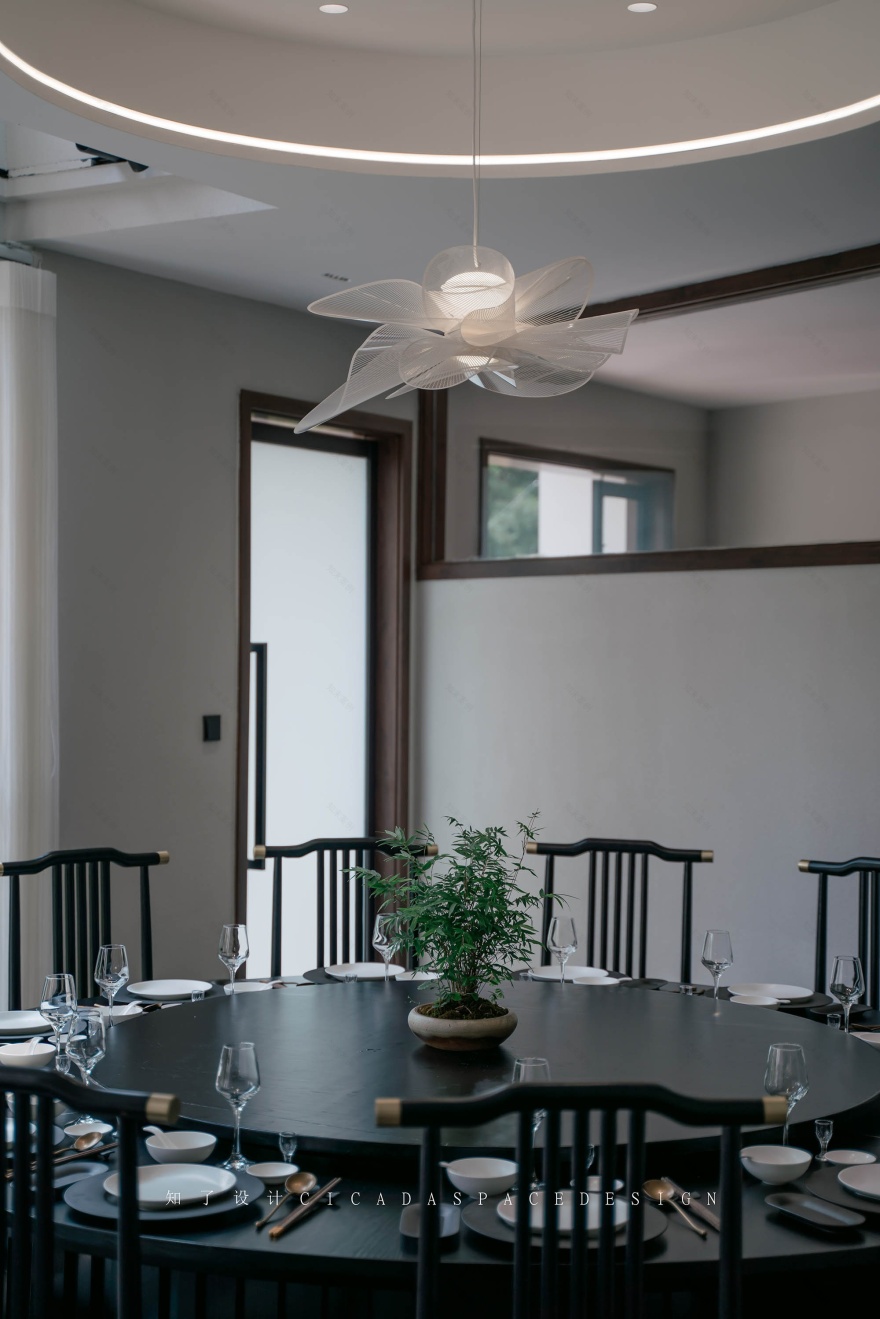 云·溪艺术餐厅丨中国浙江丨知了空间设计-27
