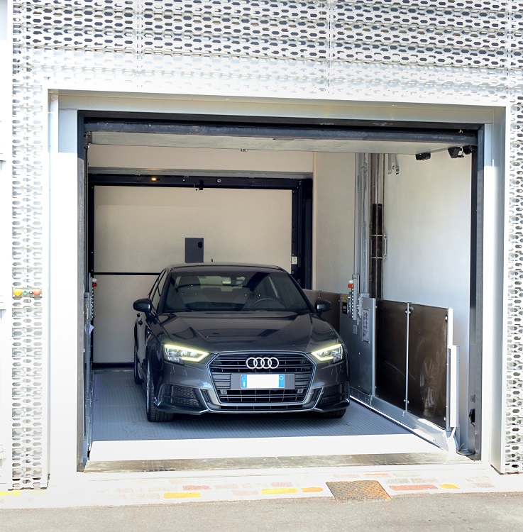 意大利奥迪经销商的完美停车解决方案-2