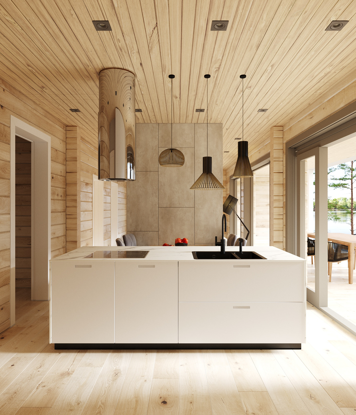 Wood house, Moscow 2020-1