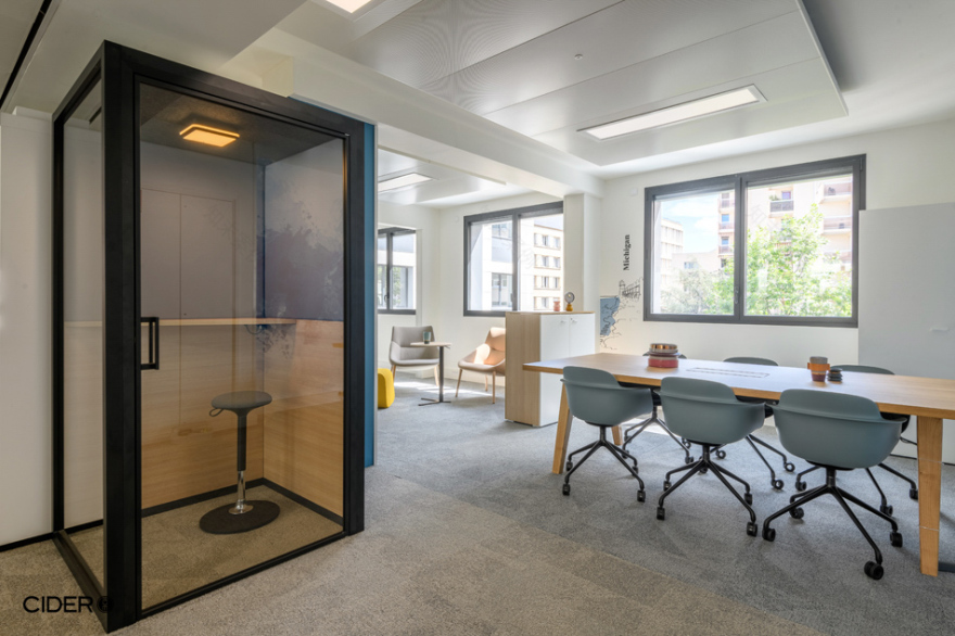 马扎尔斯集团全新总部丨法国里昂丨Tétris-3