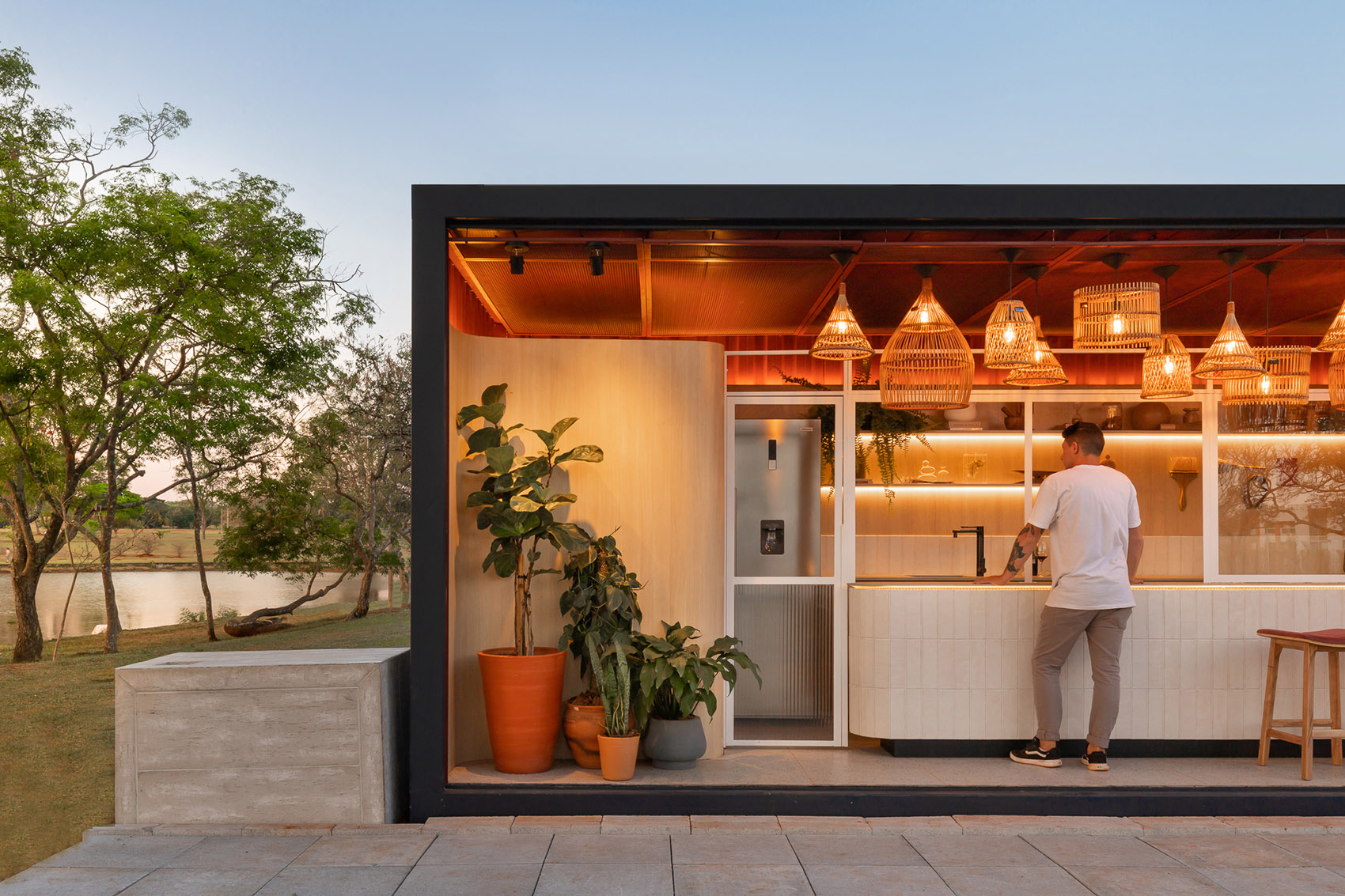 巴西 Hygge 外卖酒吧丨Lez. Arquitetura-30