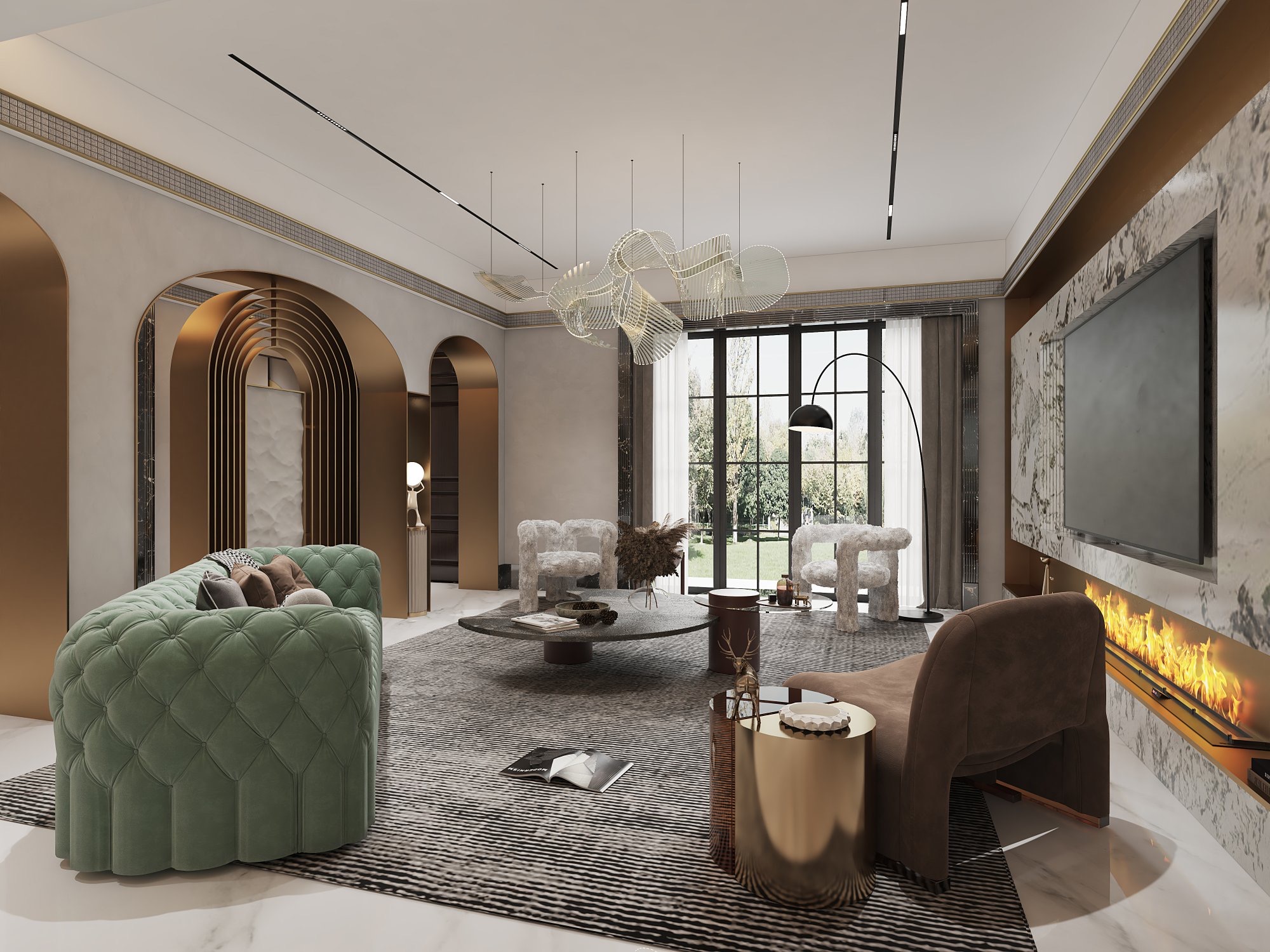 法式平层设计-0