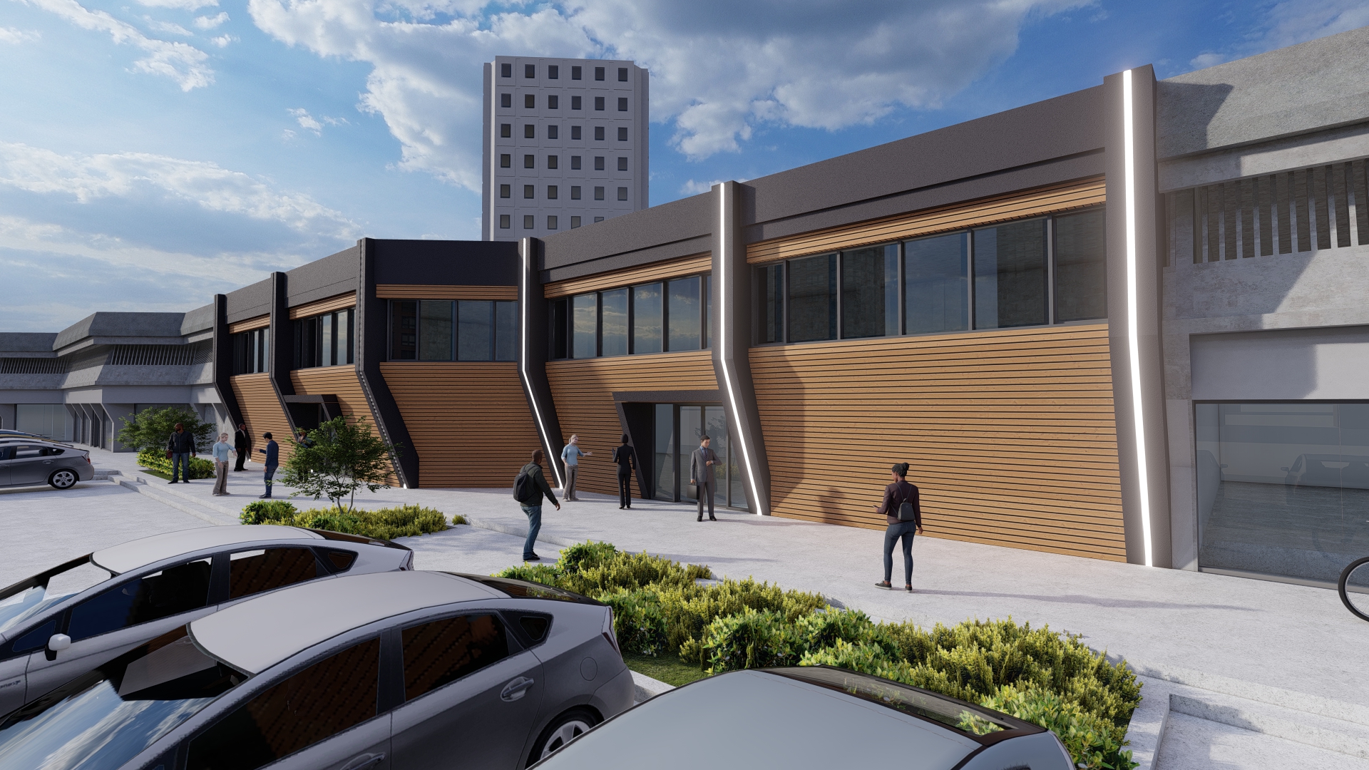 1978 年建筑翻新，打造商业适用的立面设计-29