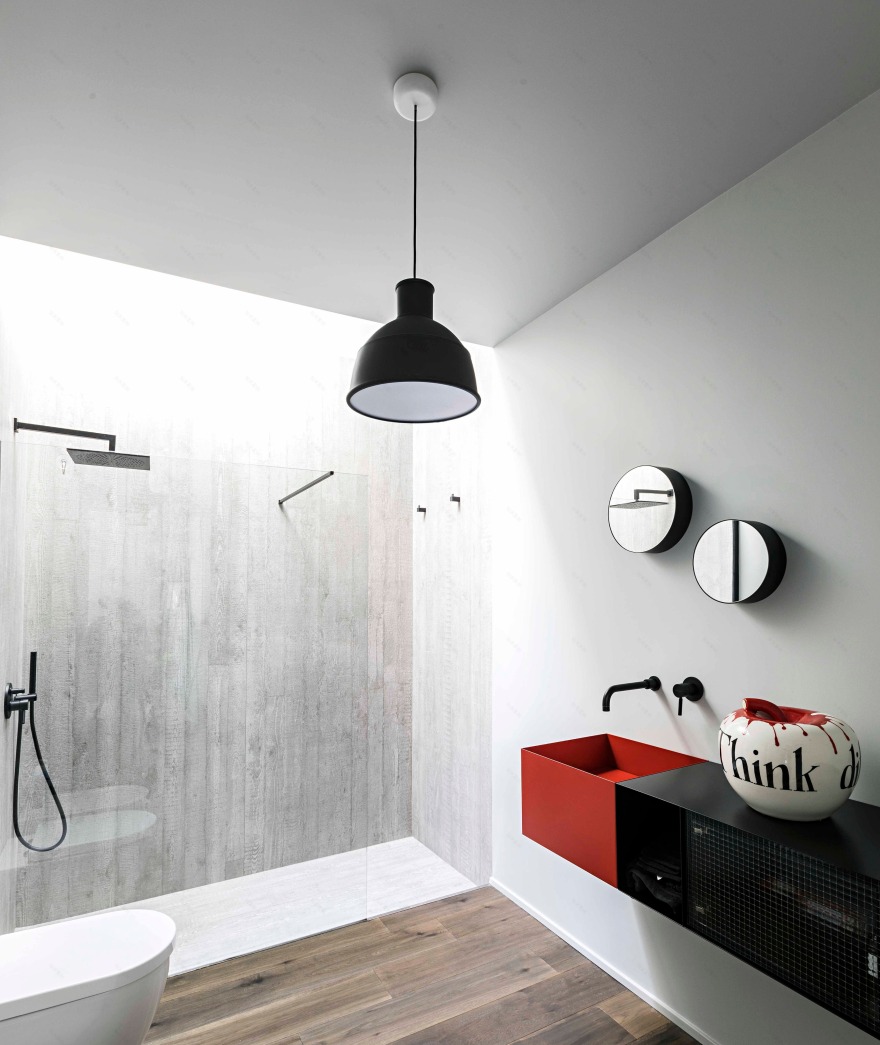 极简奢华公寓设计,柔和曲线与古董图纹的完美结合-15