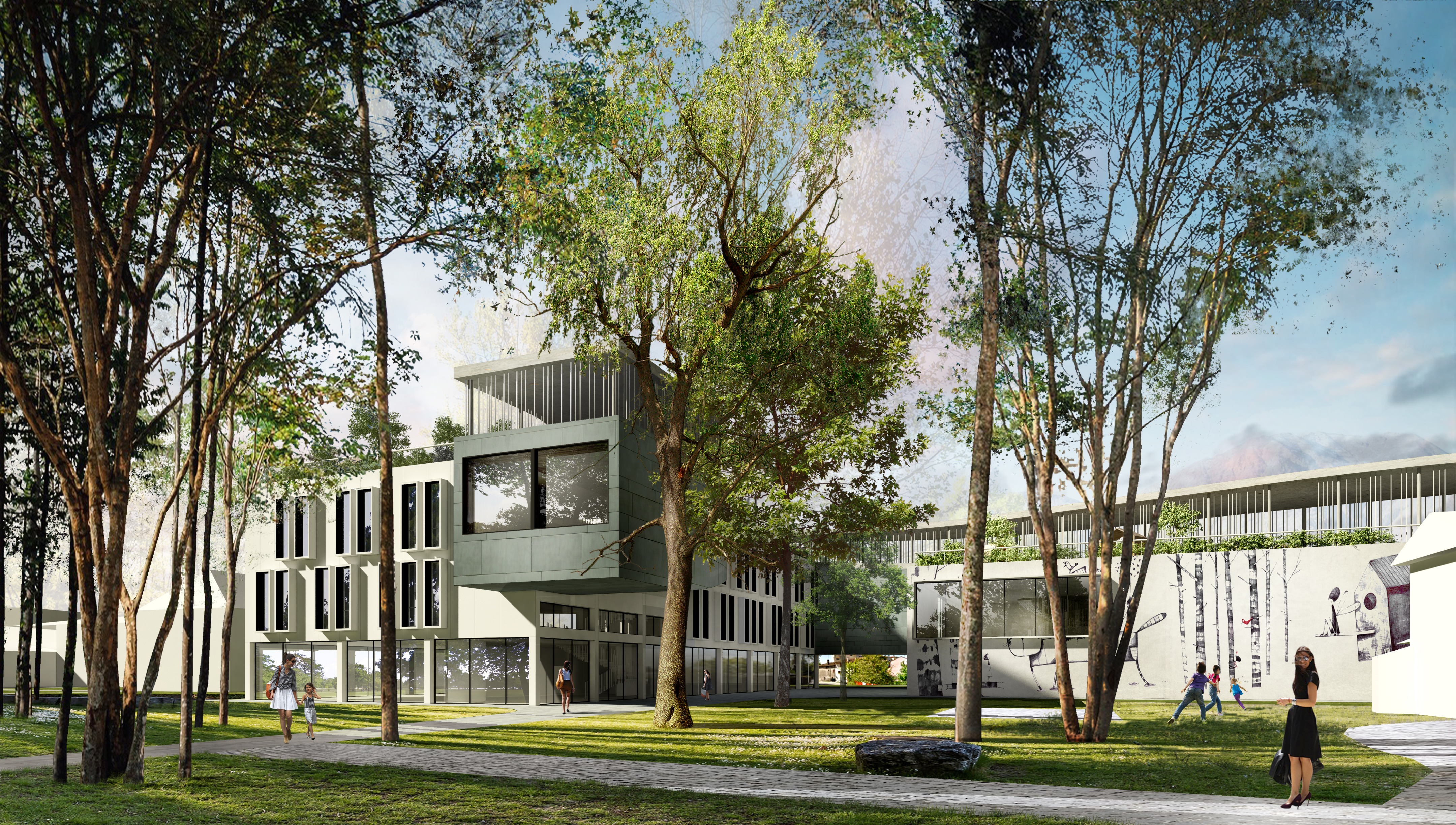 意大利新中学设计丨S.B.ARCH. BARGONE ASSOCIATI-4