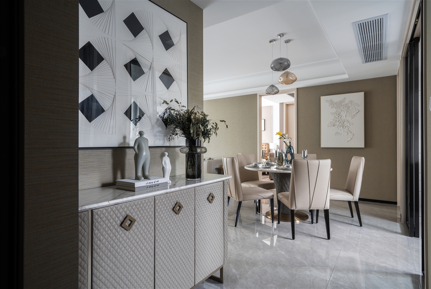 大家钱江雲山美庐洋房样板房 | 纳美学于生活，释艺术于意境-0