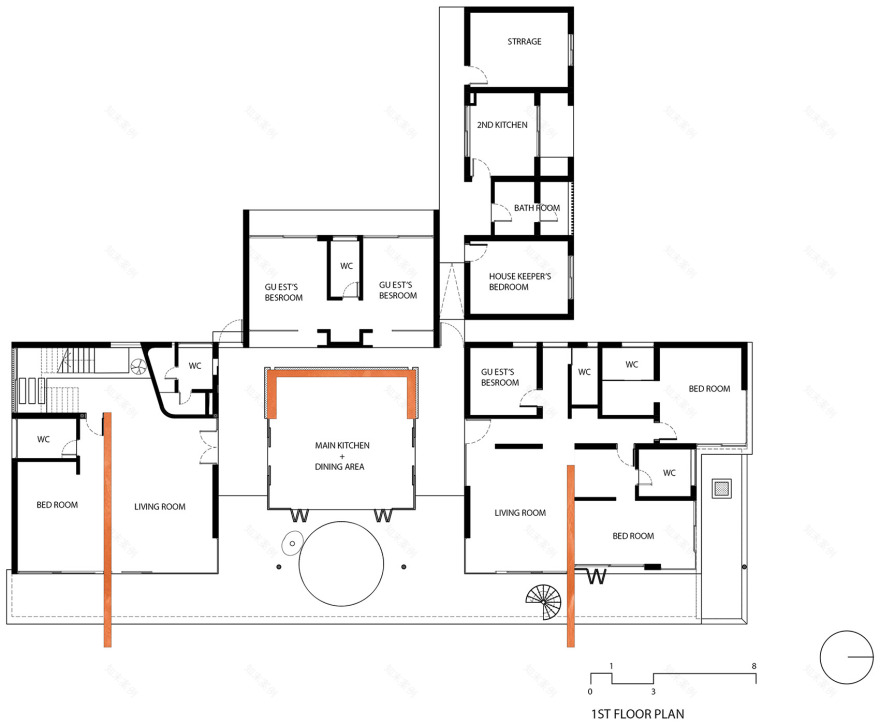 LP 别墅 · 与自然融为一体的三代同堂住宅丨越南丨NghiaArchitect-58