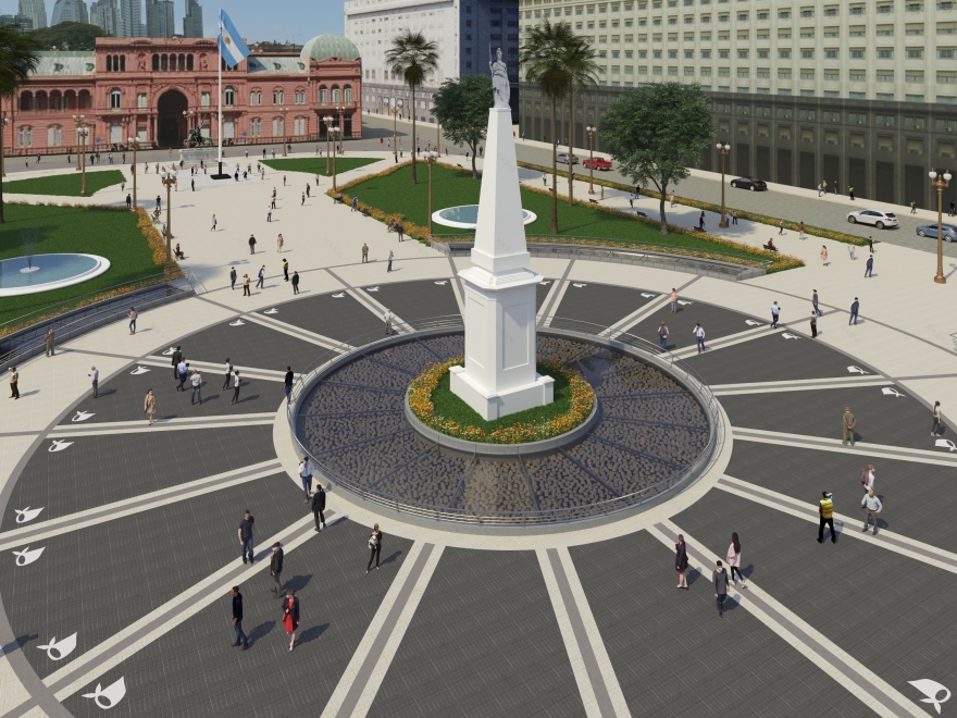 纪念碑式的 covid19 纪念馆丨阿根廷布宜诺斯艾利斯丨Marcelo Alonso Crespo-1