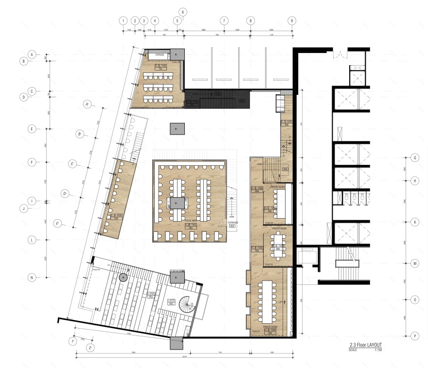 曼谷 24 小时免费阅读工作空间——Samyan Co-op-17
