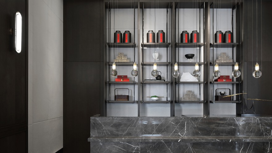 日落余晖下的融城销售中心-6