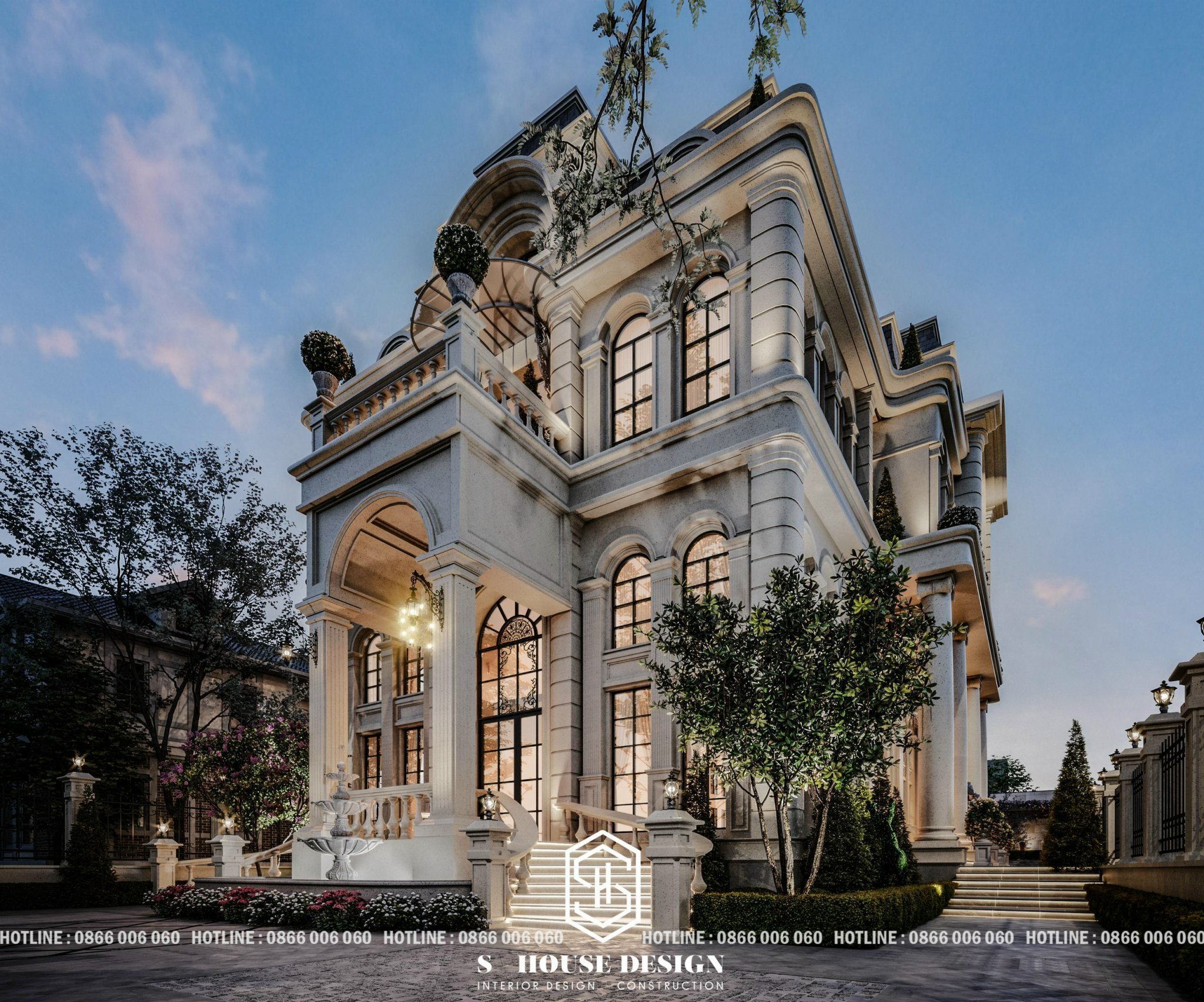 neoclassical mansion design-7