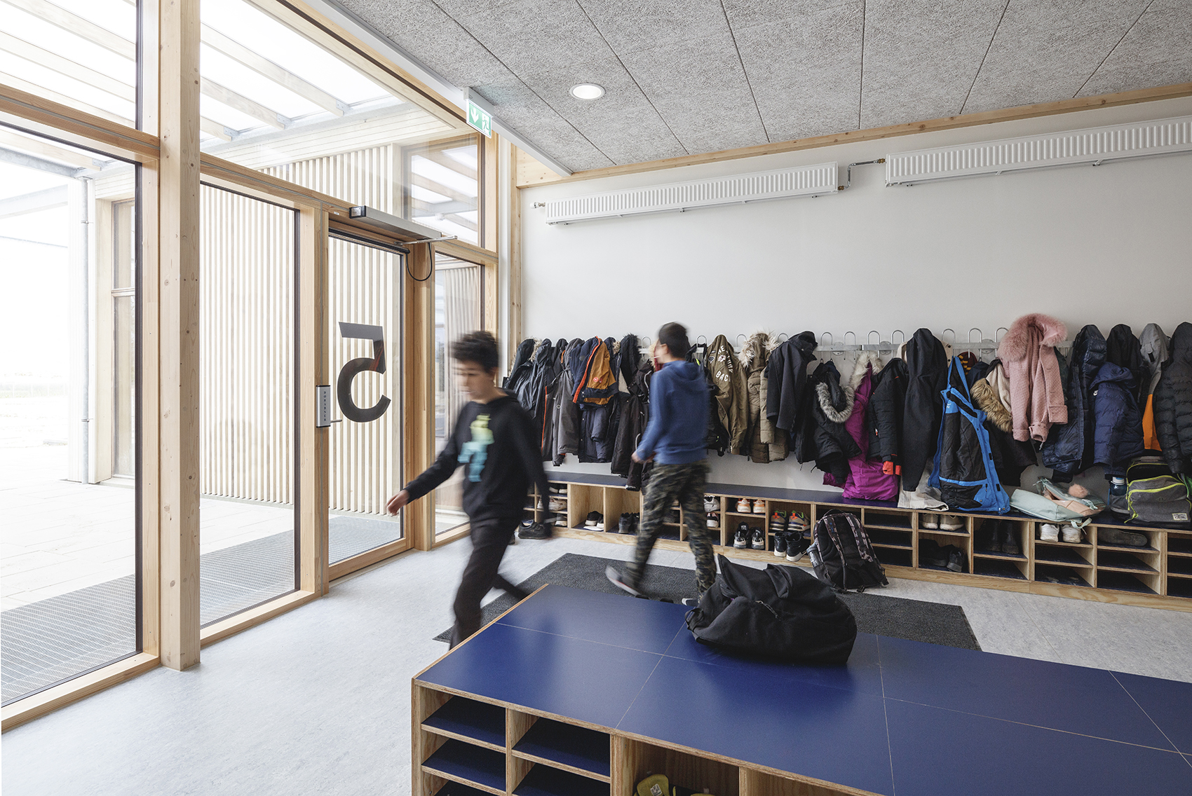 Erlev学校，丹麦/丹麦第一所“新一代”木制学校-33