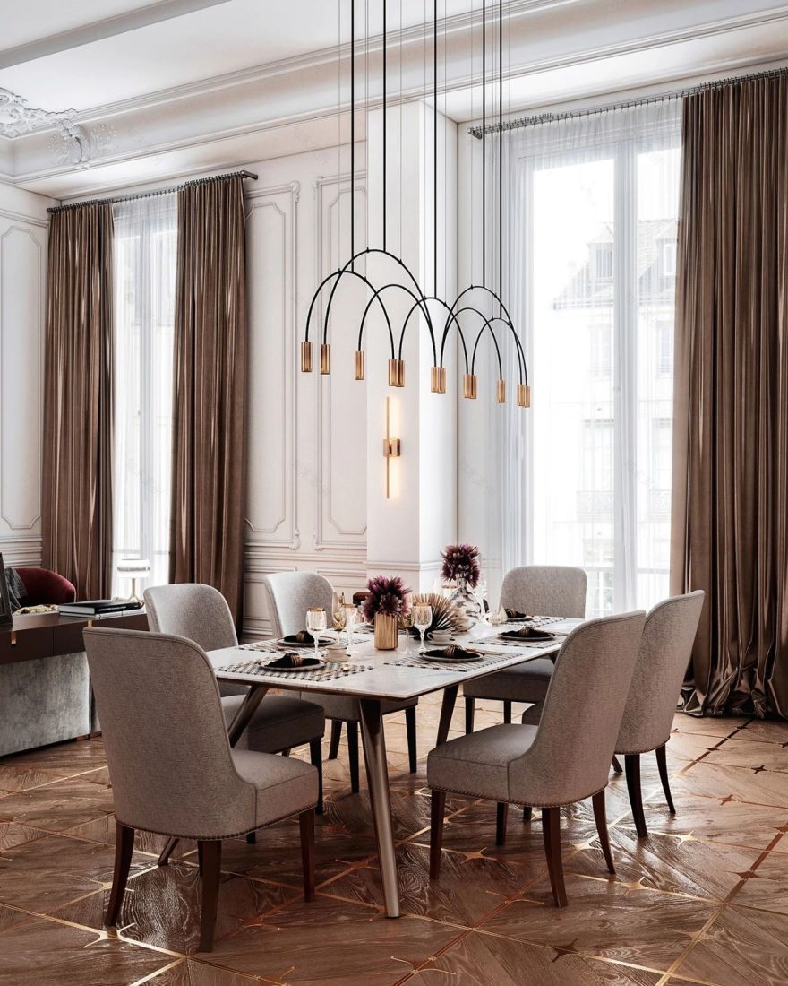 Mossebo 设计团队打造大气一居室,古典与现代完美融合-5