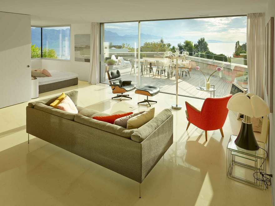 瑞士洛特里三家庭住宅 | 个性与统一的对话-4