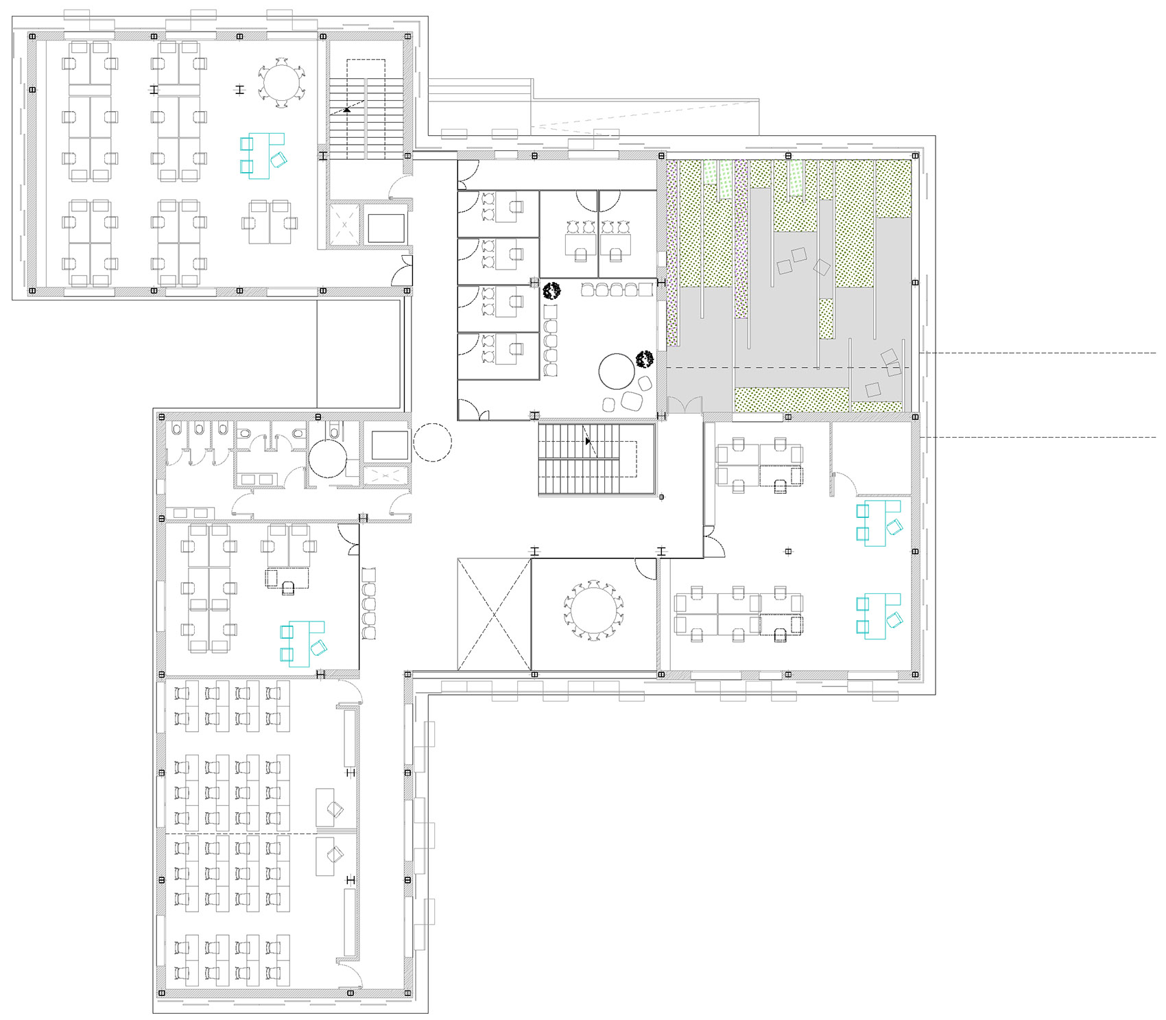 Malaga 红十字协会办公总部丨西班牙丨endosdedos® architecture-66