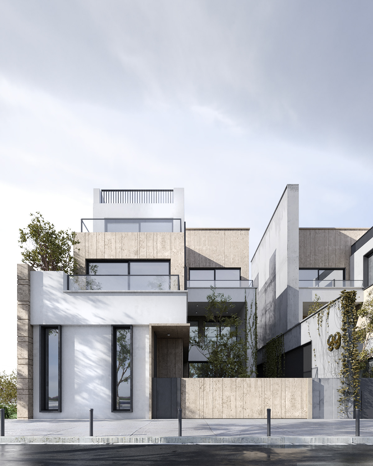 Apartment 76 m2丨别墅建筑丨Kuwait_villa-7