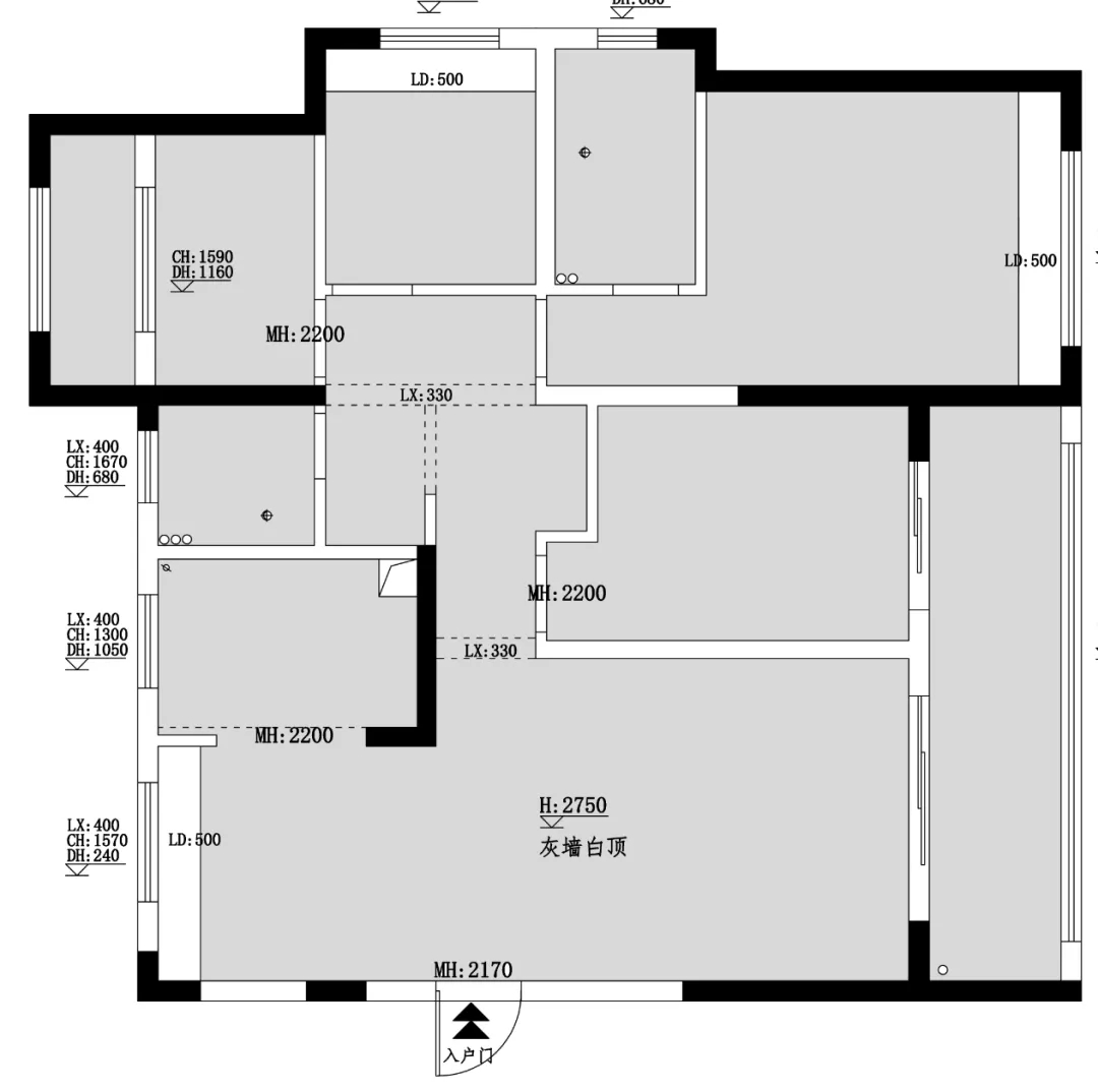 深零设计| 127㎡别致雅居，色彩治愈、设计满分，静品简约中的舒适美学！-1