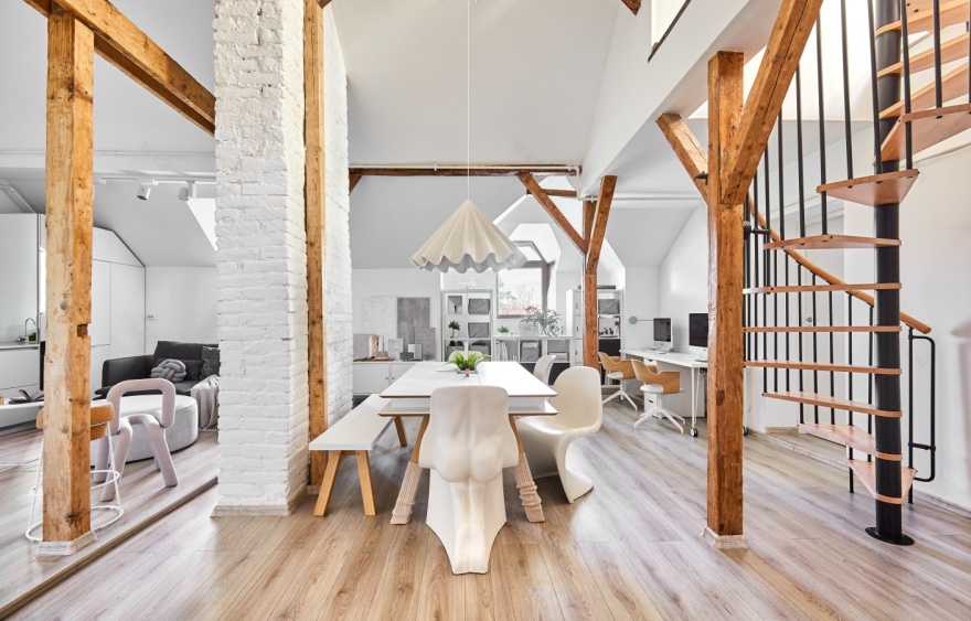 首都中心老屋变身创意工作室 | Dofinteriors Office-15