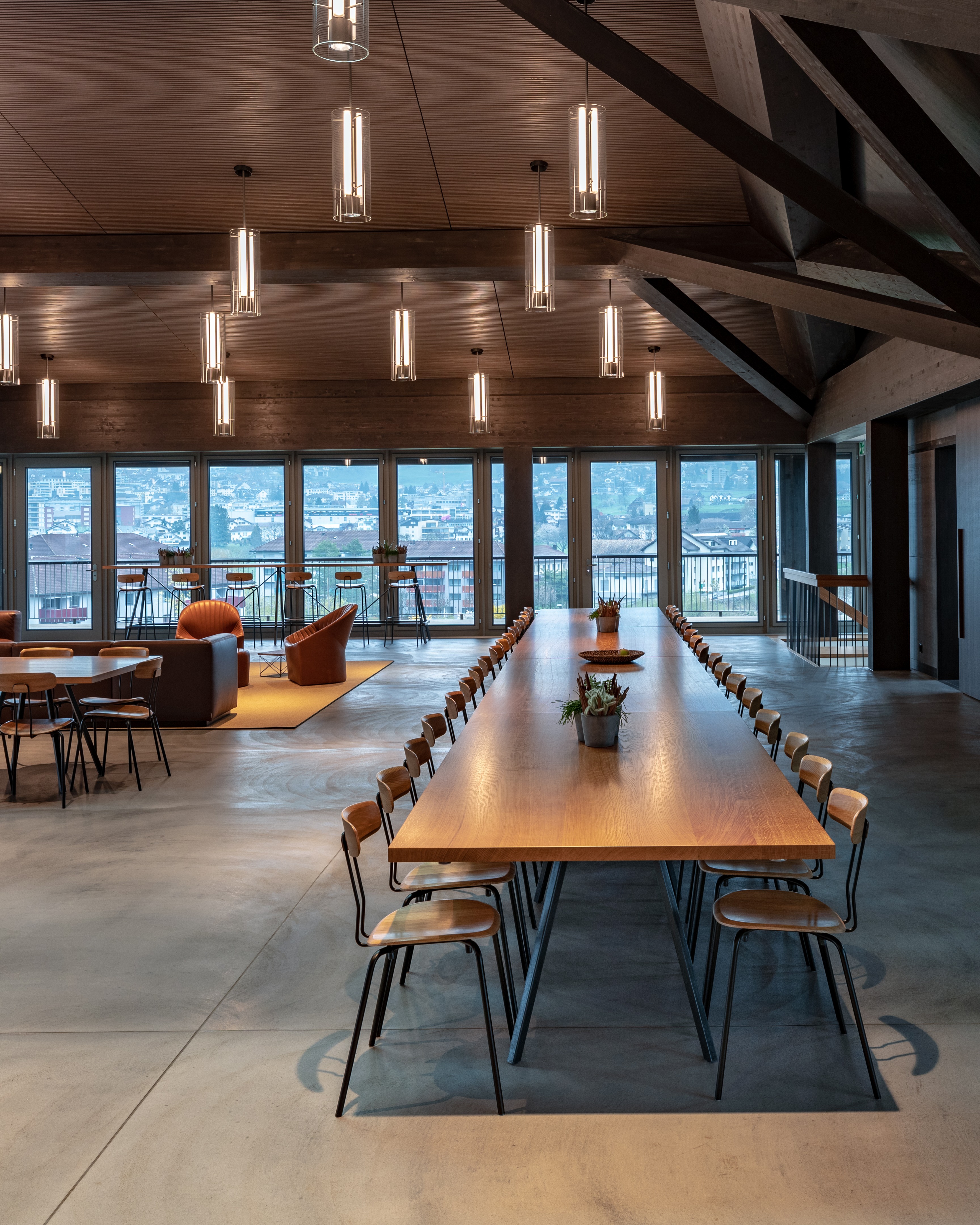 瑞士巧克力工厂的简约日式屋顶设计-5