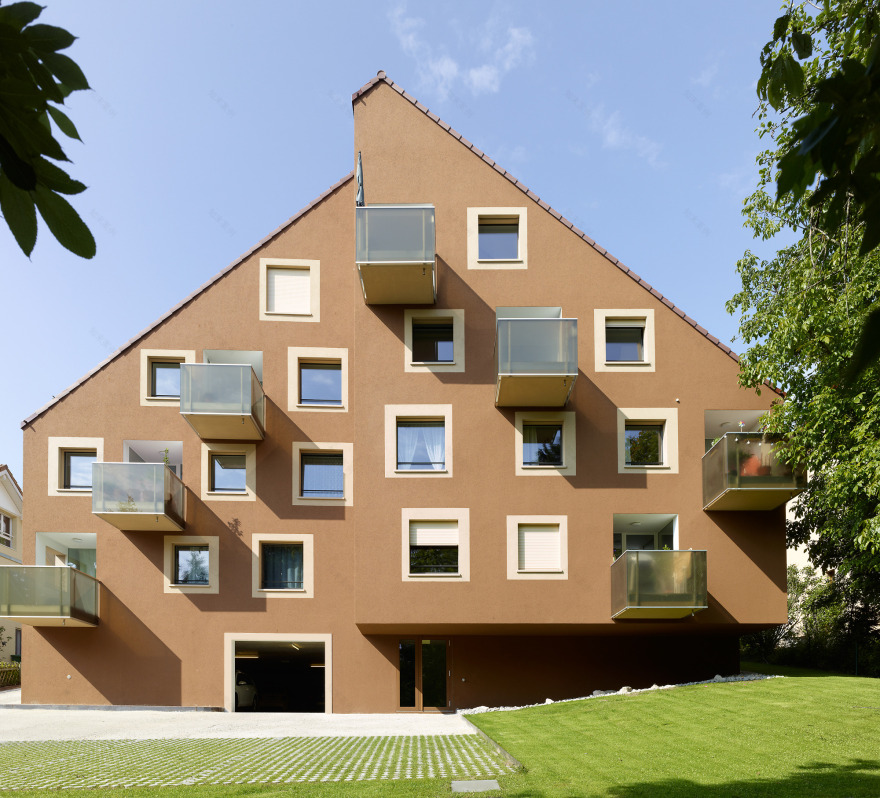 瑞士 Genolier 公寓建筑-0