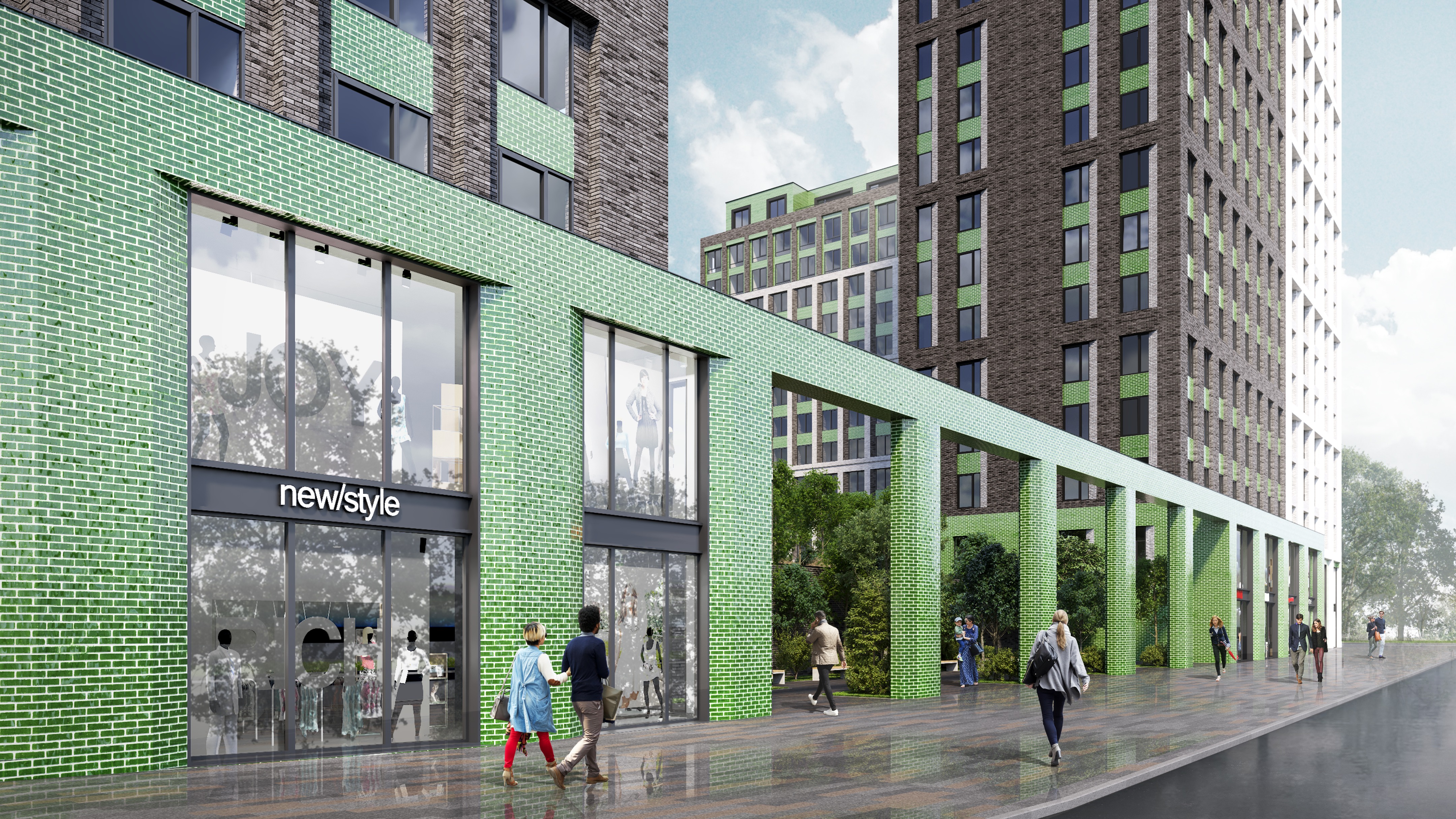 莫斯科“Tweed”住宅区丨爱尔兰科克-2