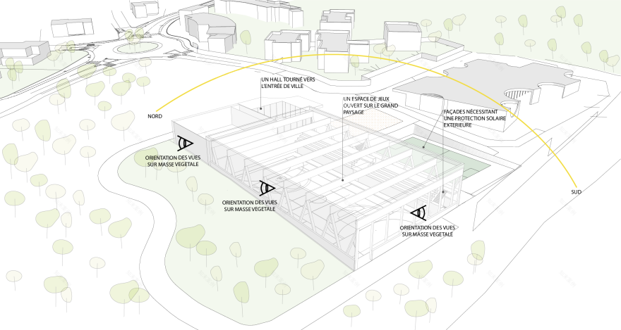 森林边的运动大厅丨法国丨A+Architecture-10