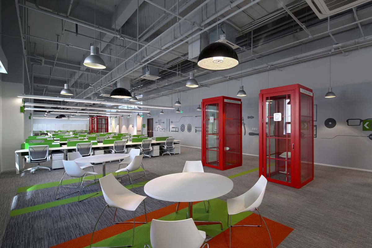 北京格林贝斯设计-北京今日头条办公室丨方案+施工图+家具图+材料+超清摄影-1