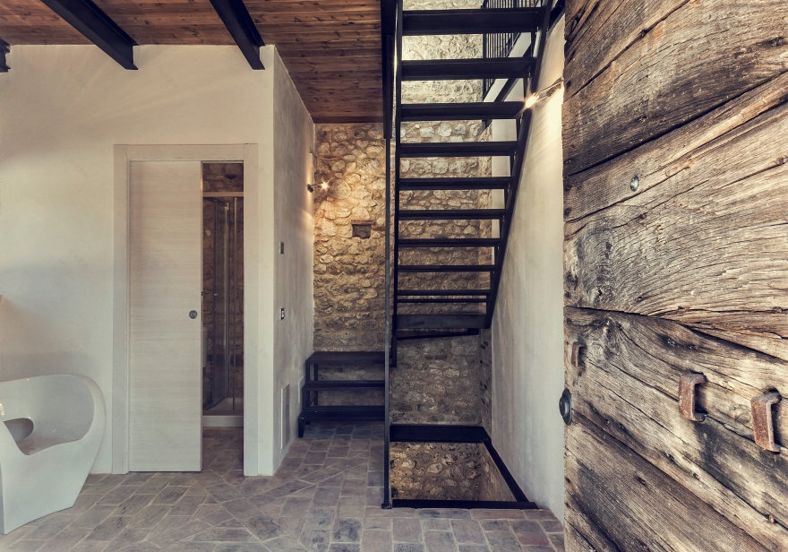 古水磨坊的现代重生——意大利 Vesola 河古水磨坊修复与再利用-9