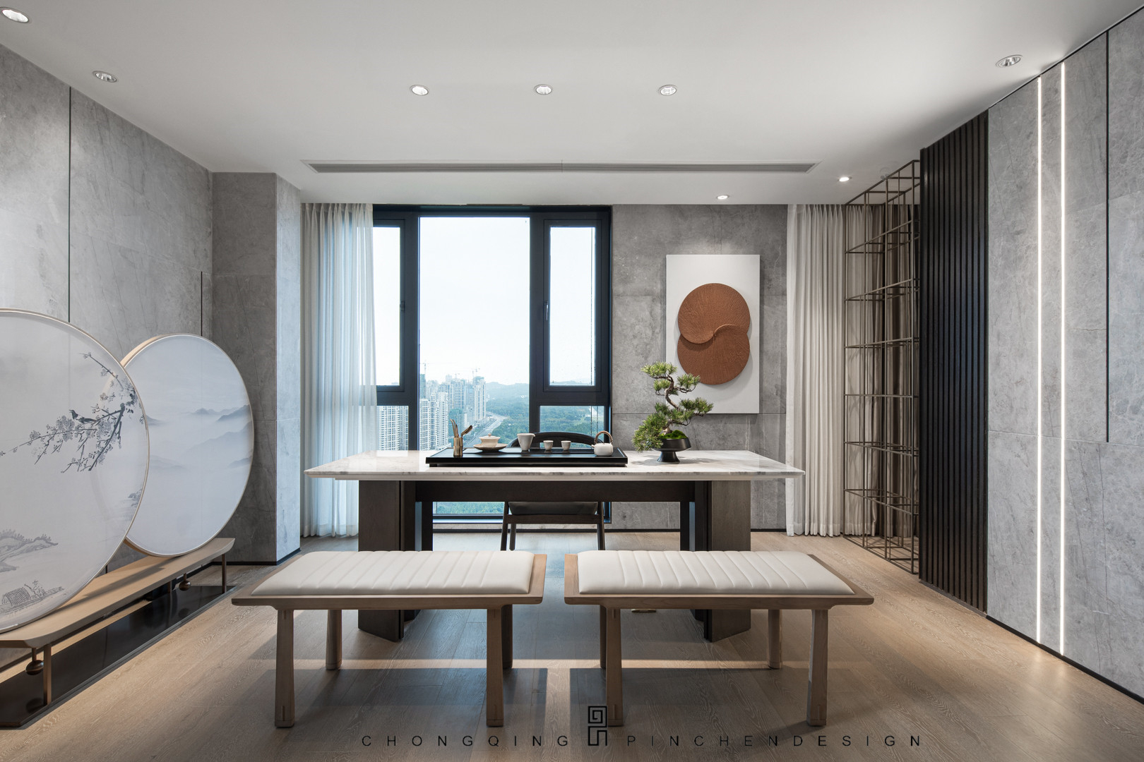 '无界'_城市客厅丨品辰设计-16