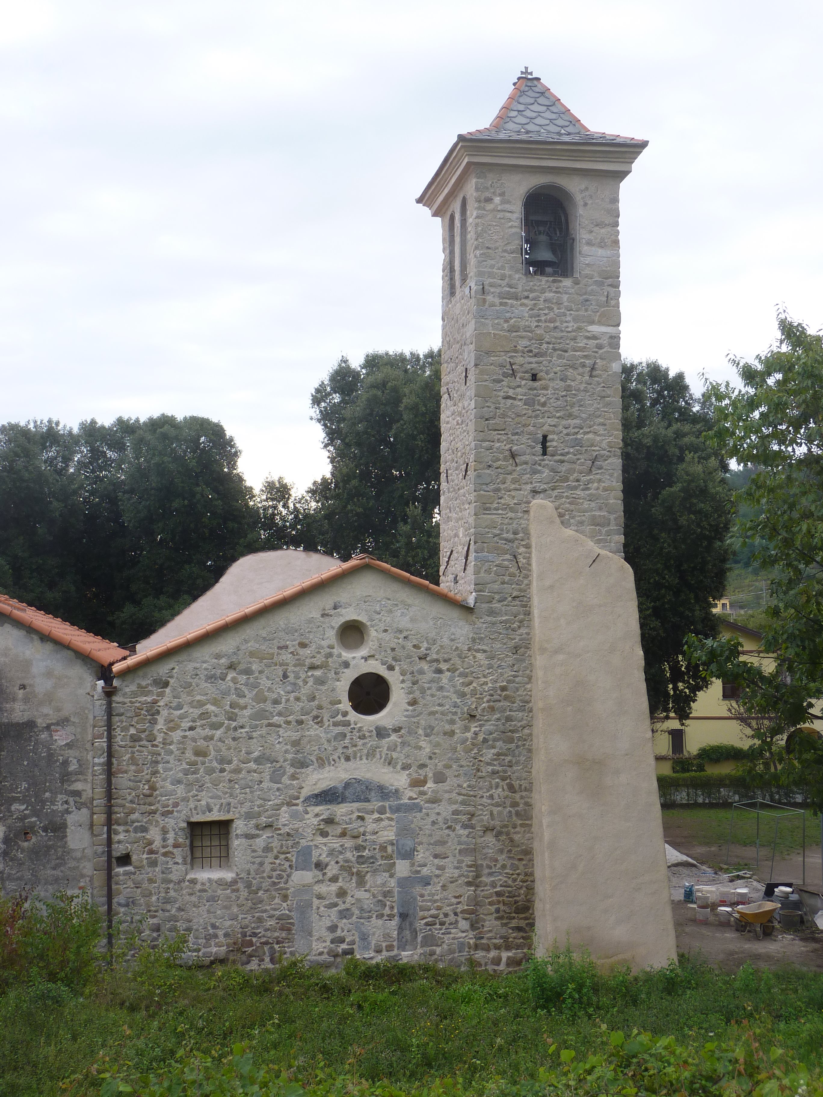 restauro della pieve di san martino in follo-4