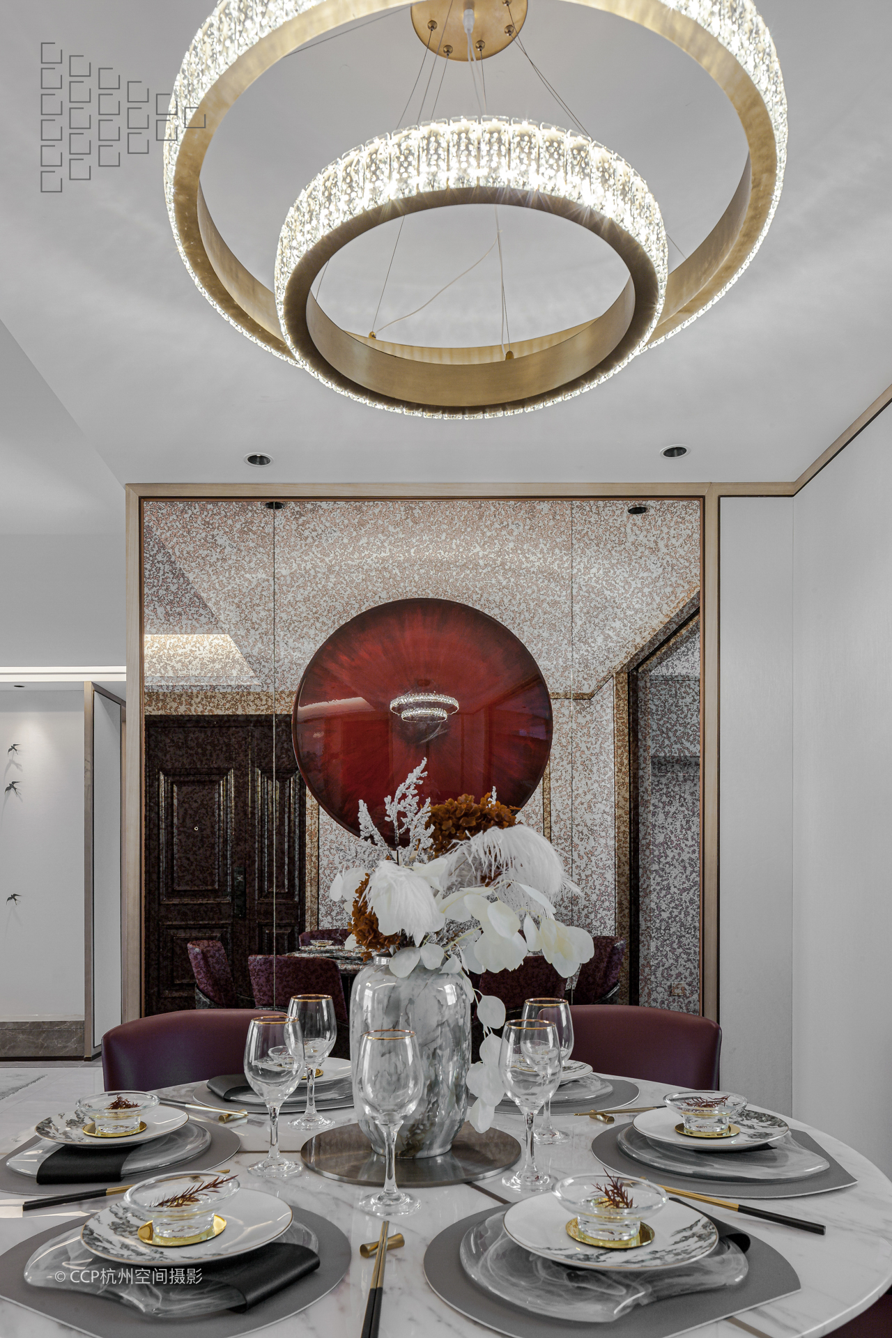 山海之间新中式样板房丨DK design-16