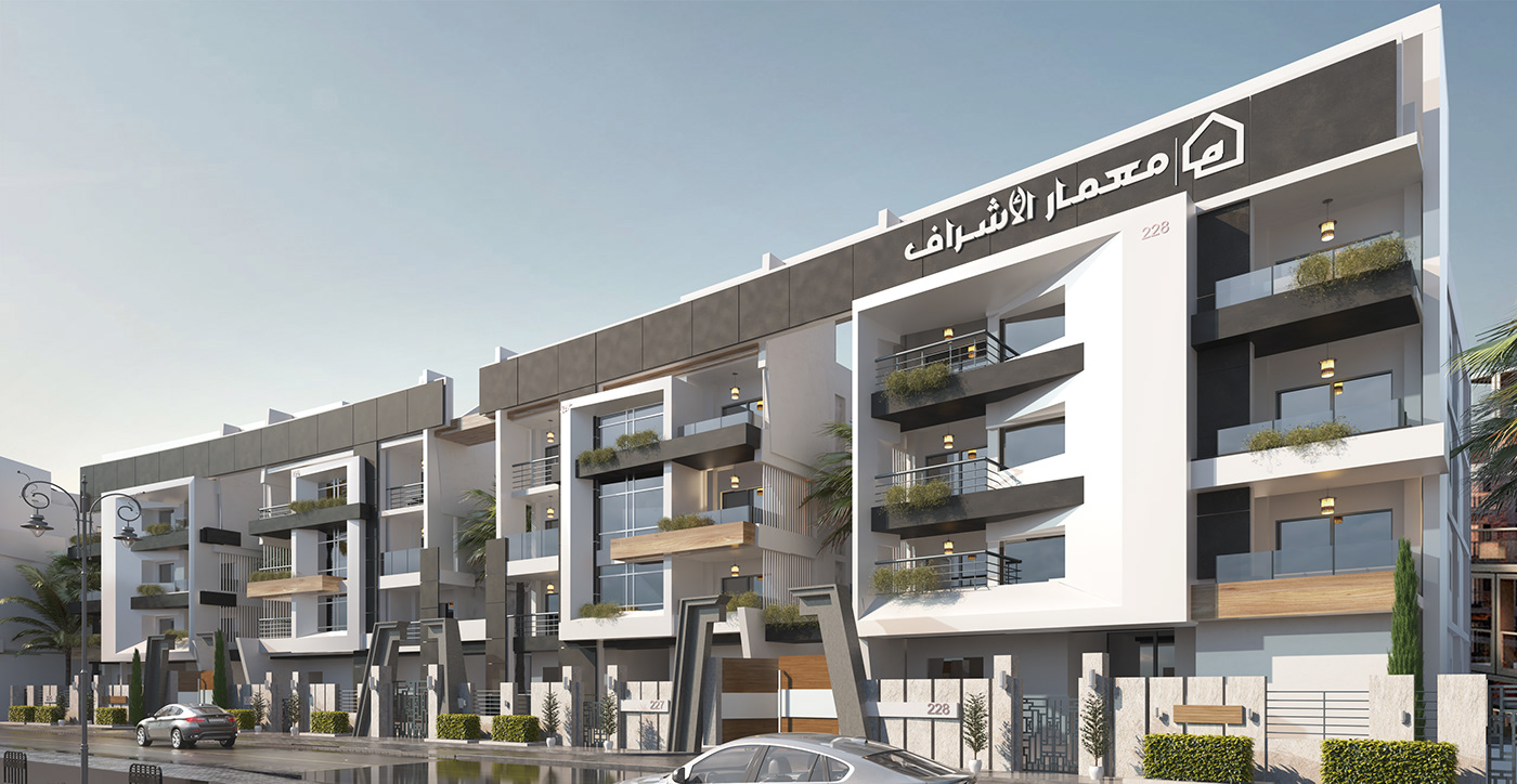 Mohamed Hassan丨公寓建筑丨My new DESIGN TO "Memaar Al Ashraaf company-5