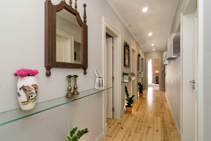 里斯本复古公寓绿色心脏设计丨葡萄牙里斯本-13