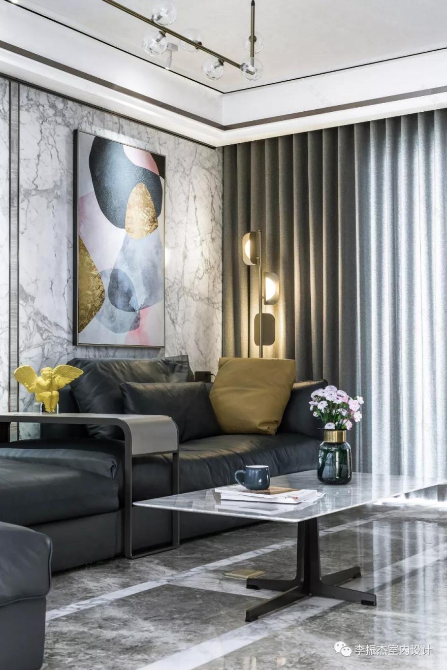 福州恒力城大平层现代雅居设计-15