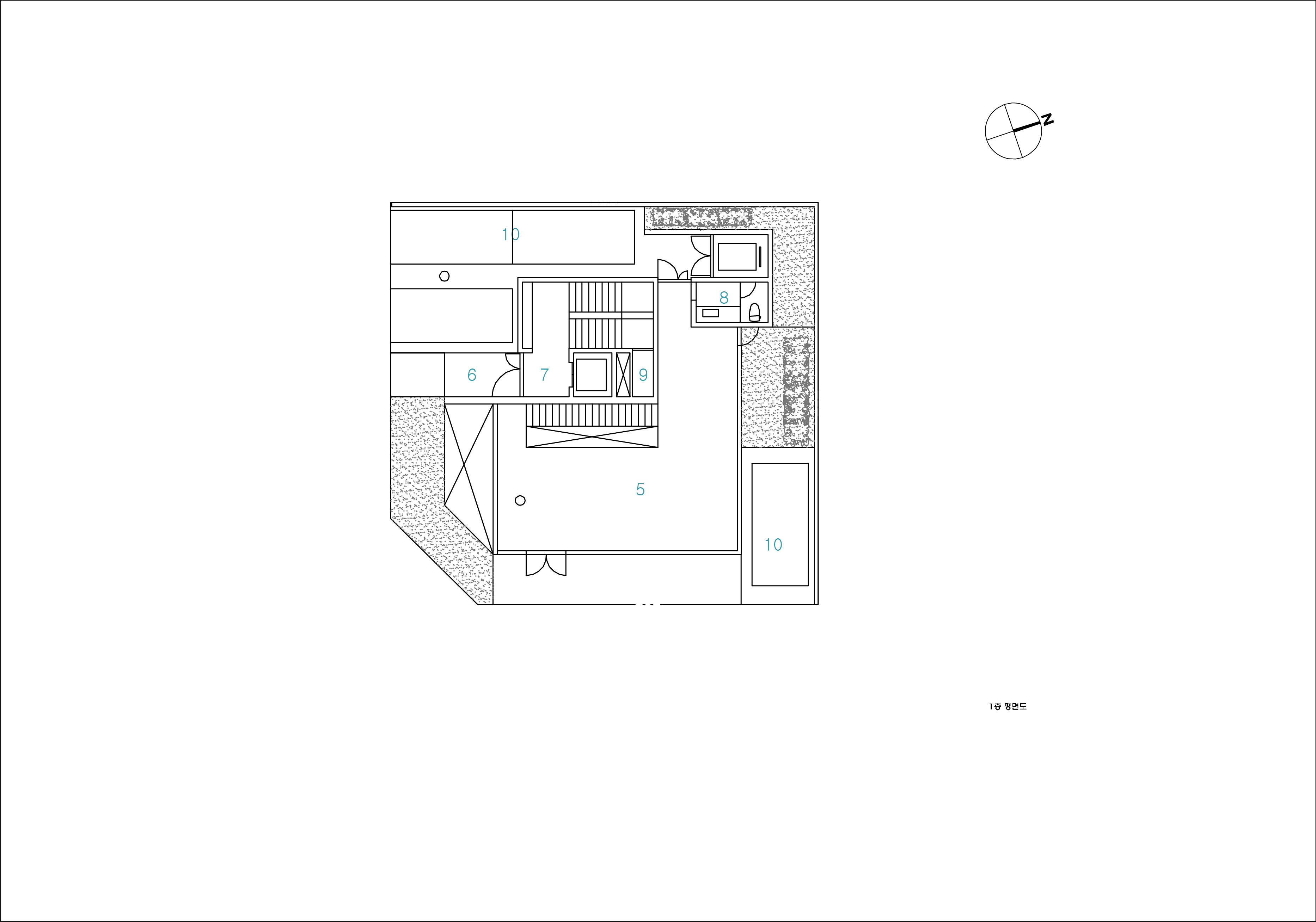 神秘莫埃像,首尔山城共生建筑设计-14