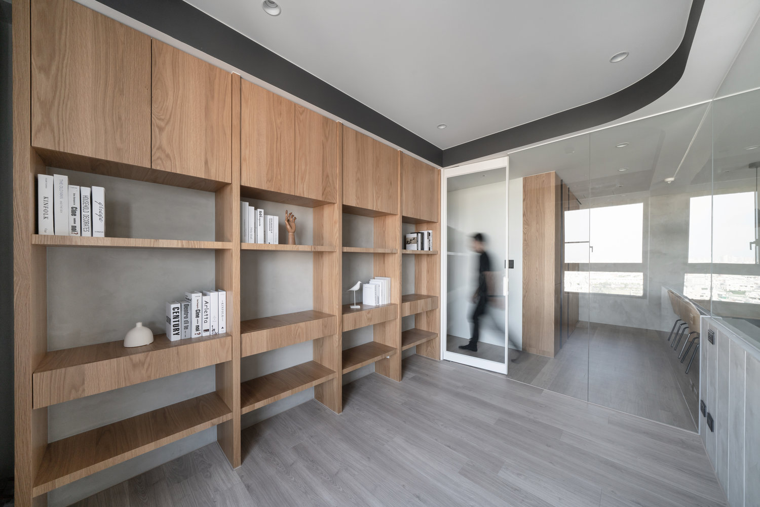 木介空间设计 干净的木色空间，让一切从简！-7