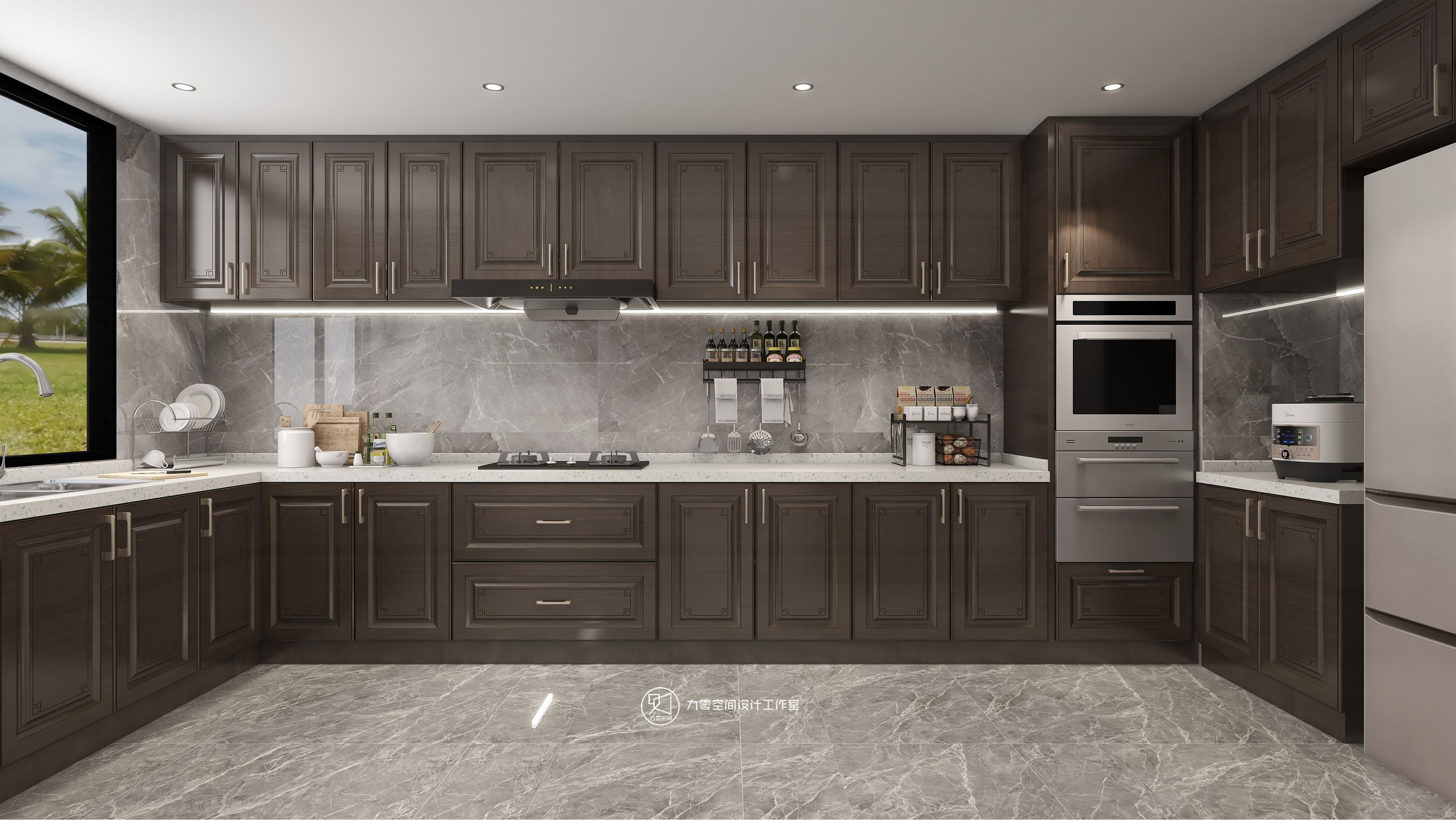 90空间《莫问归期》165平方新中式，回归安静，享受自然本身的恬静！-14