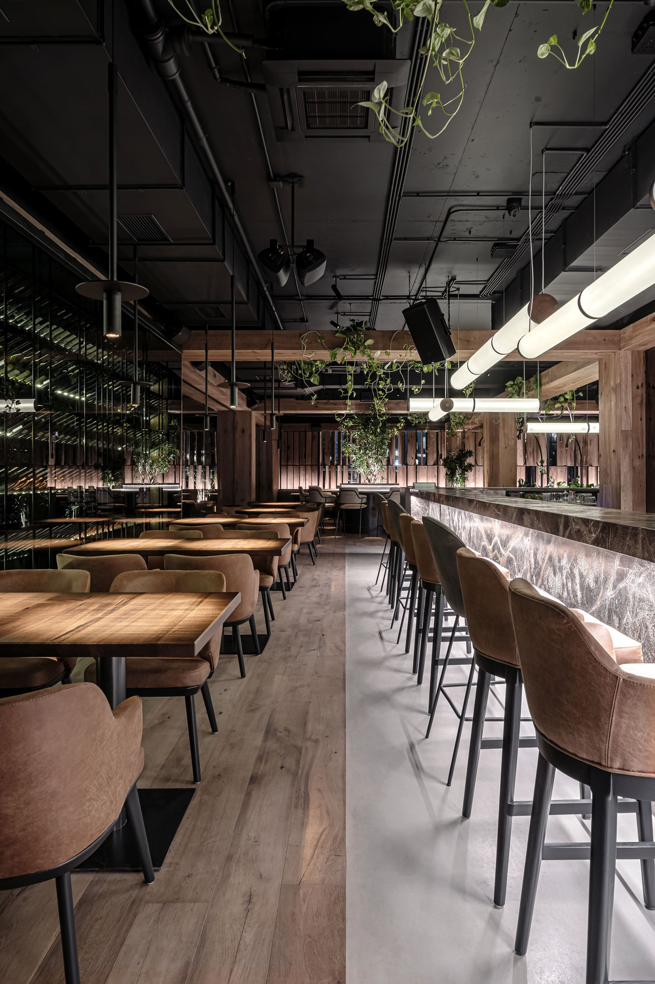 Par Bar³ 西餐厅丨YODEZEEN architects-17