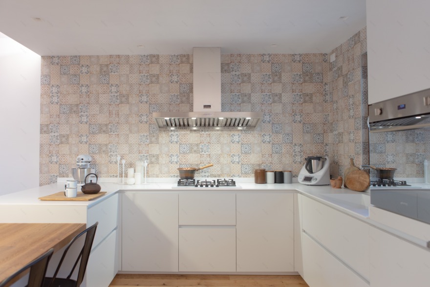 80 年代风格家居翻新,温馨简约厨房设计-16