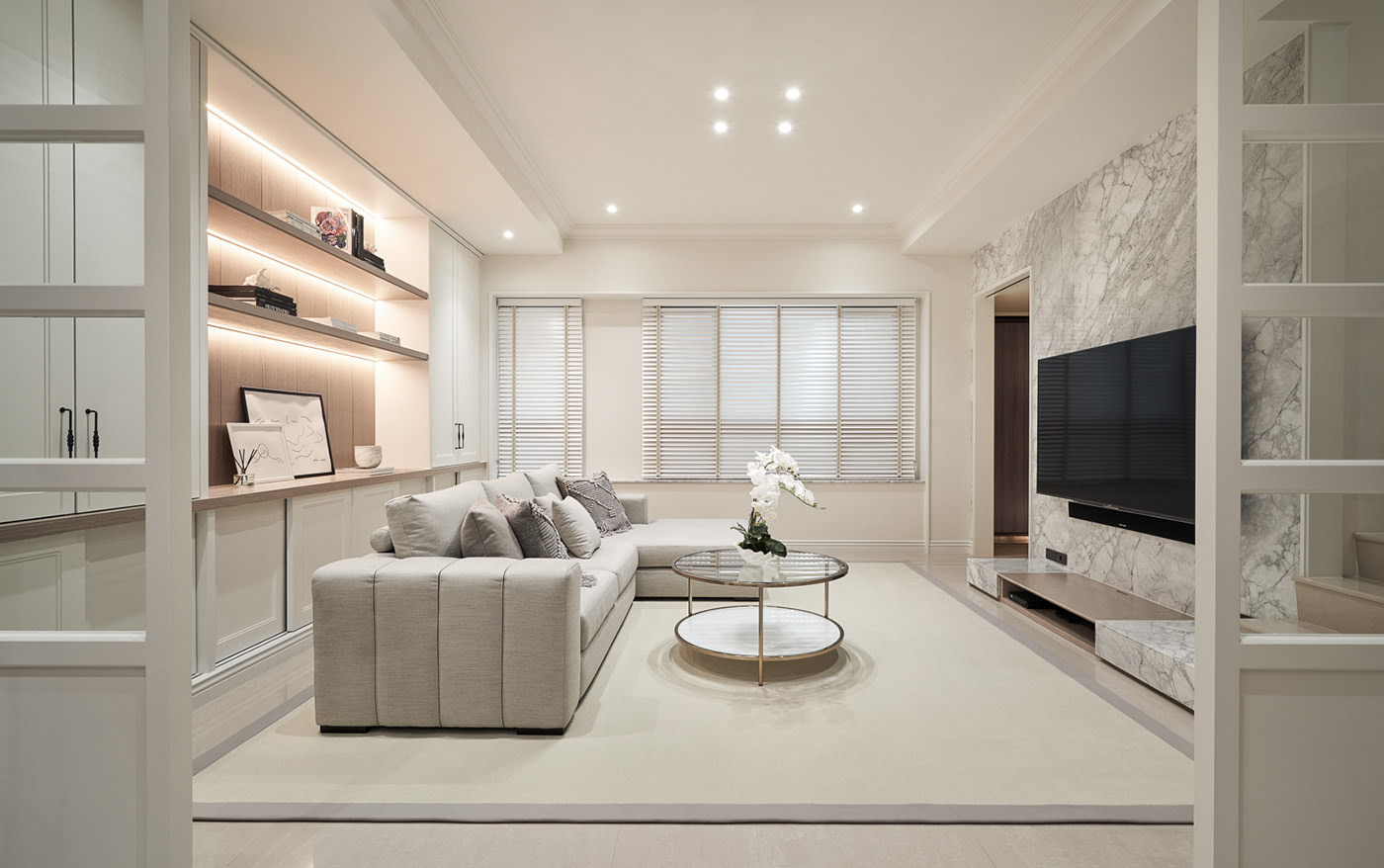 咖啡佛系复式楼-森博设计 Blanc Concept-1