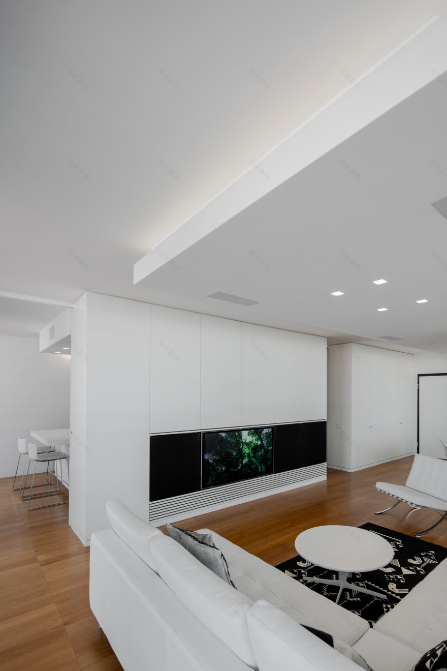 现代顶层公寓,打造无缝室内外空间-3