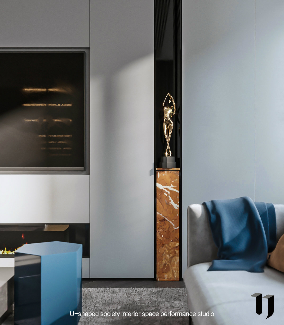 现代住宅的互补与平衡 · U 形社的平衡美学-5