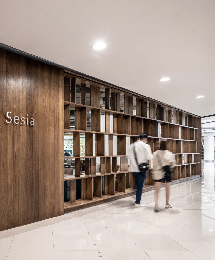 曼谷家居展厅 Sesia,书架式立面设计引领潮流-8