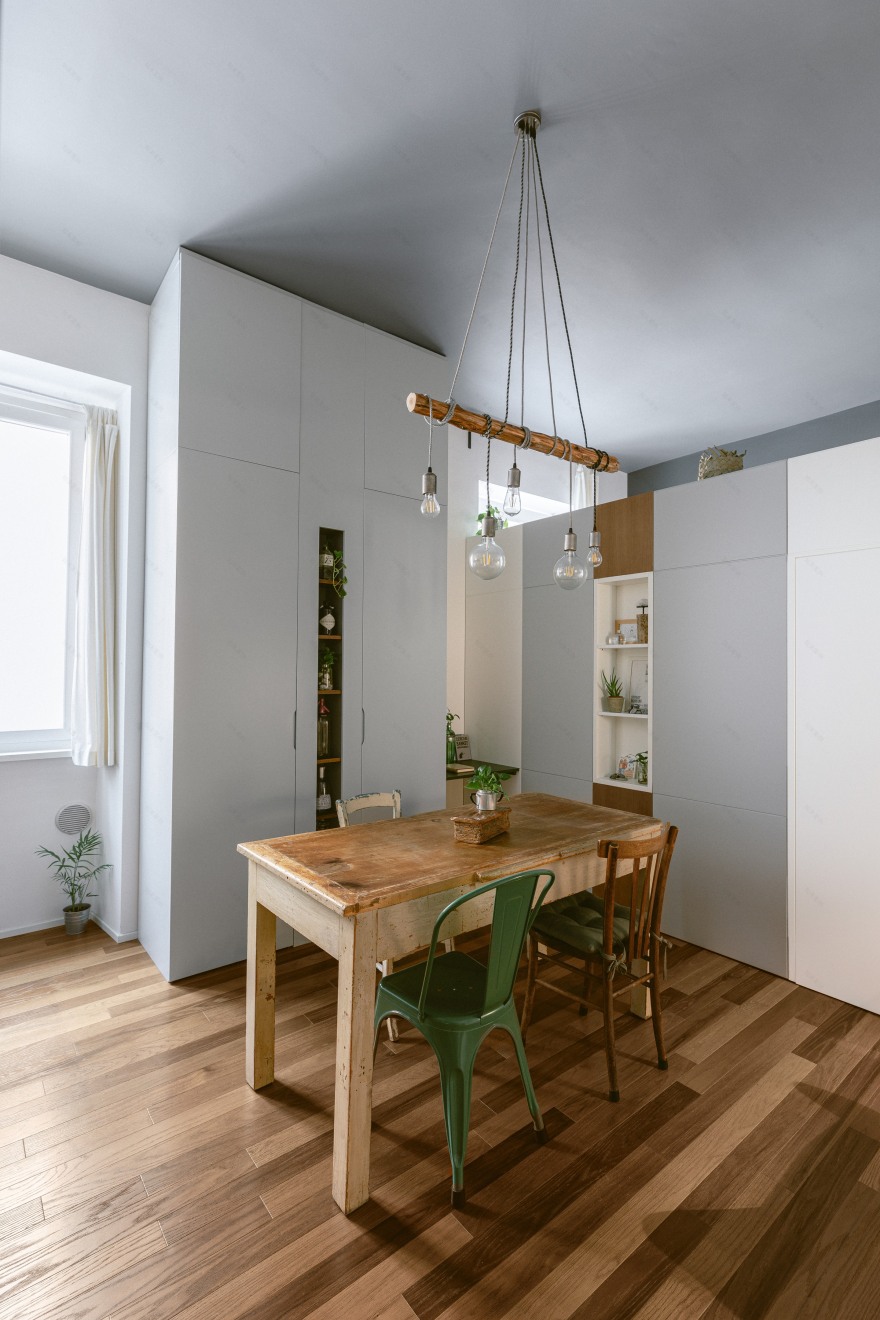 罗马复古风小公寓创新设计丨意大利罗马-11