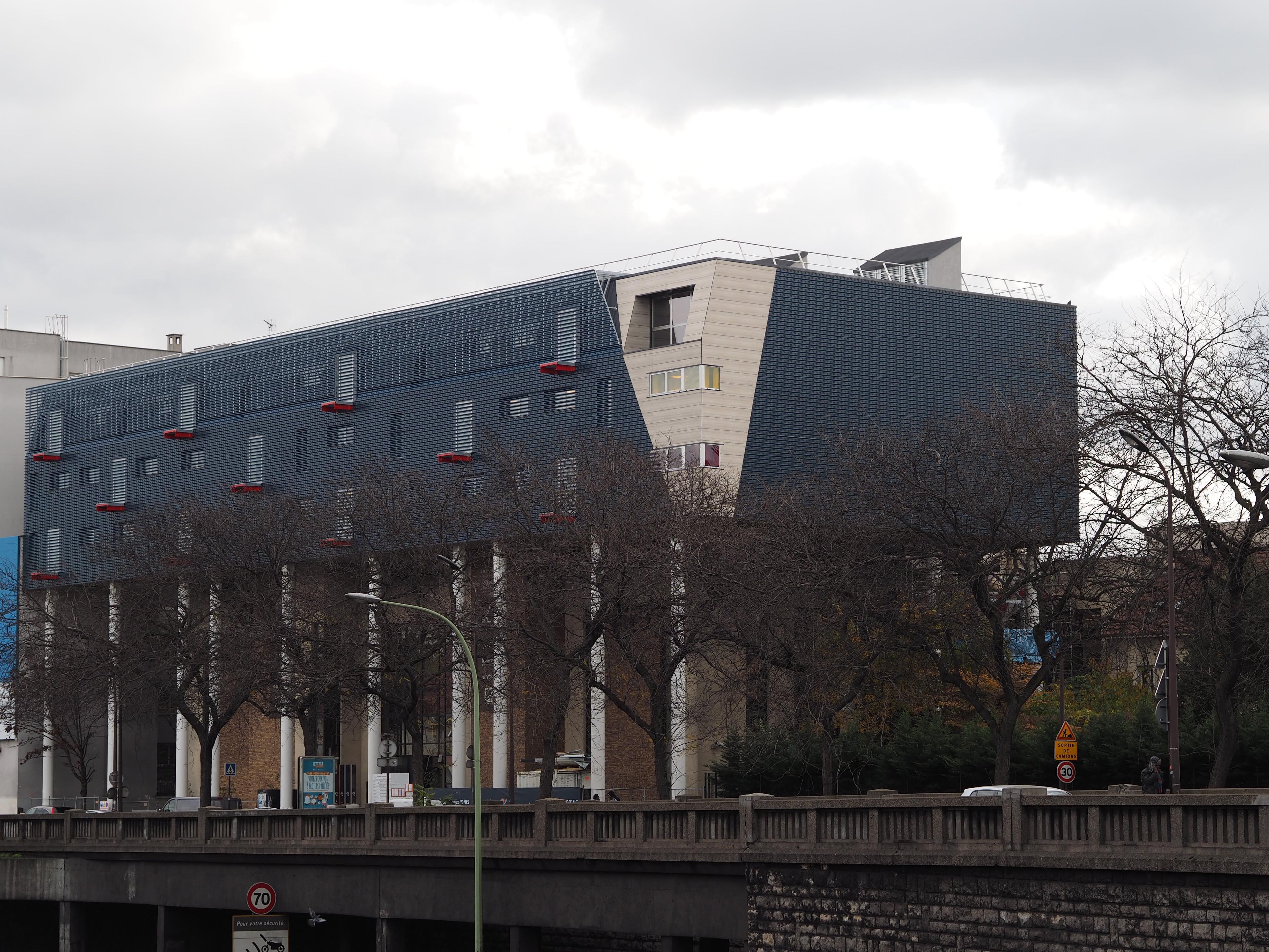 巴黎校园创新建筑设计,独立空中楼阁连接传统与未来-1